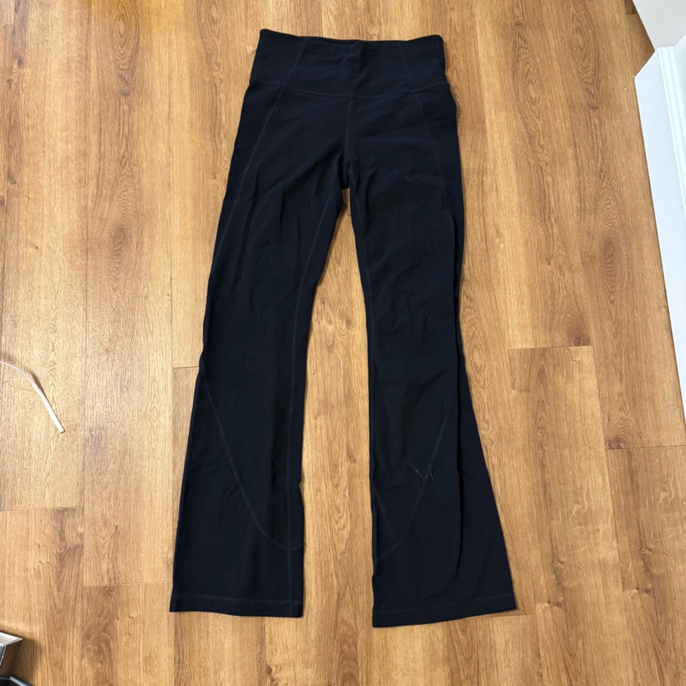 Athleta Black Flare Legging Pant Size Medium